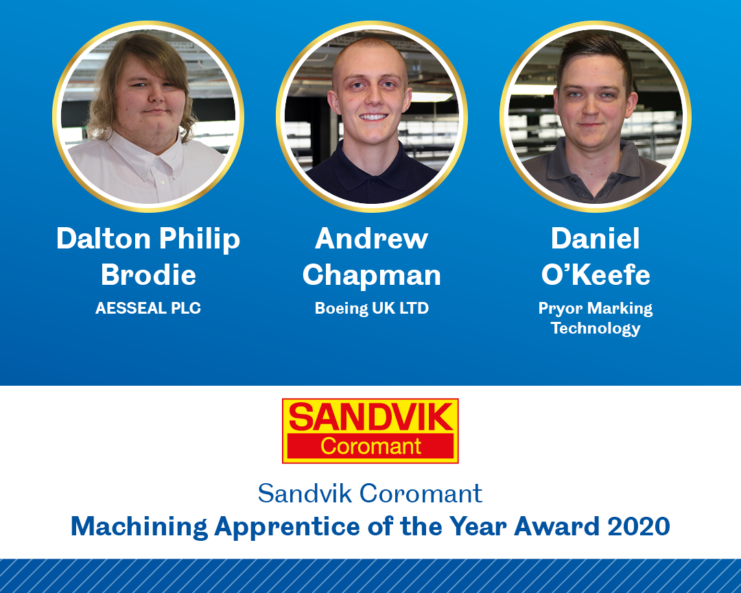 	The ‘Sandvik Coromant’ Machining Apprentice of the Year Award 2020